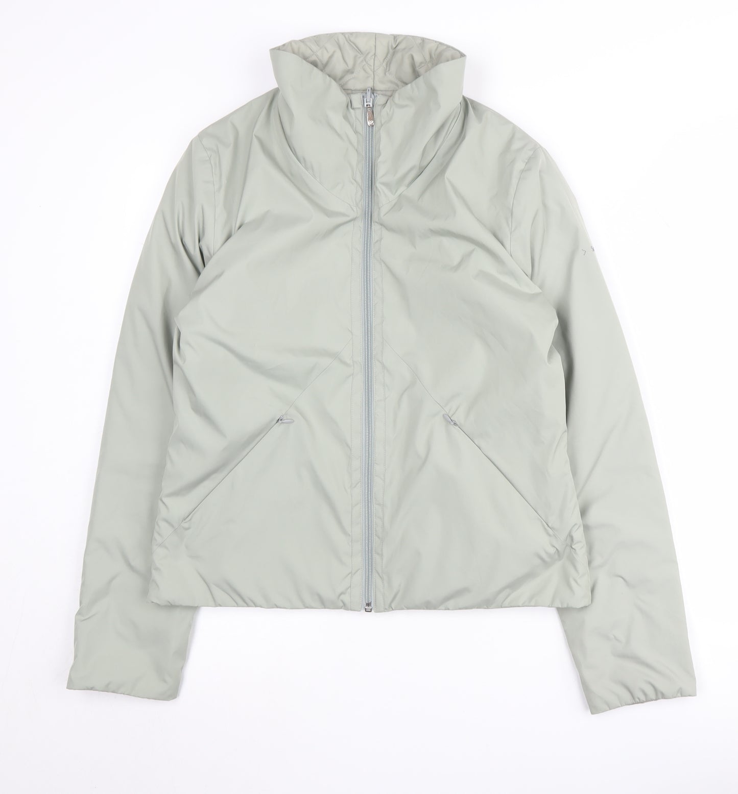 Sonneti Women's Grey Cropped Casual Jacket - Size 12