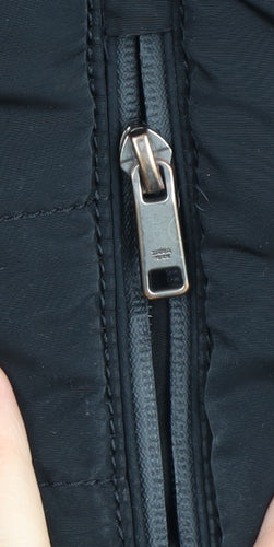 Zara Man Black Basic Jacket L Full Zip Men's Autumn