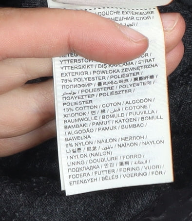 Superdry Men's Black Quilted Windbreaker Jacket L