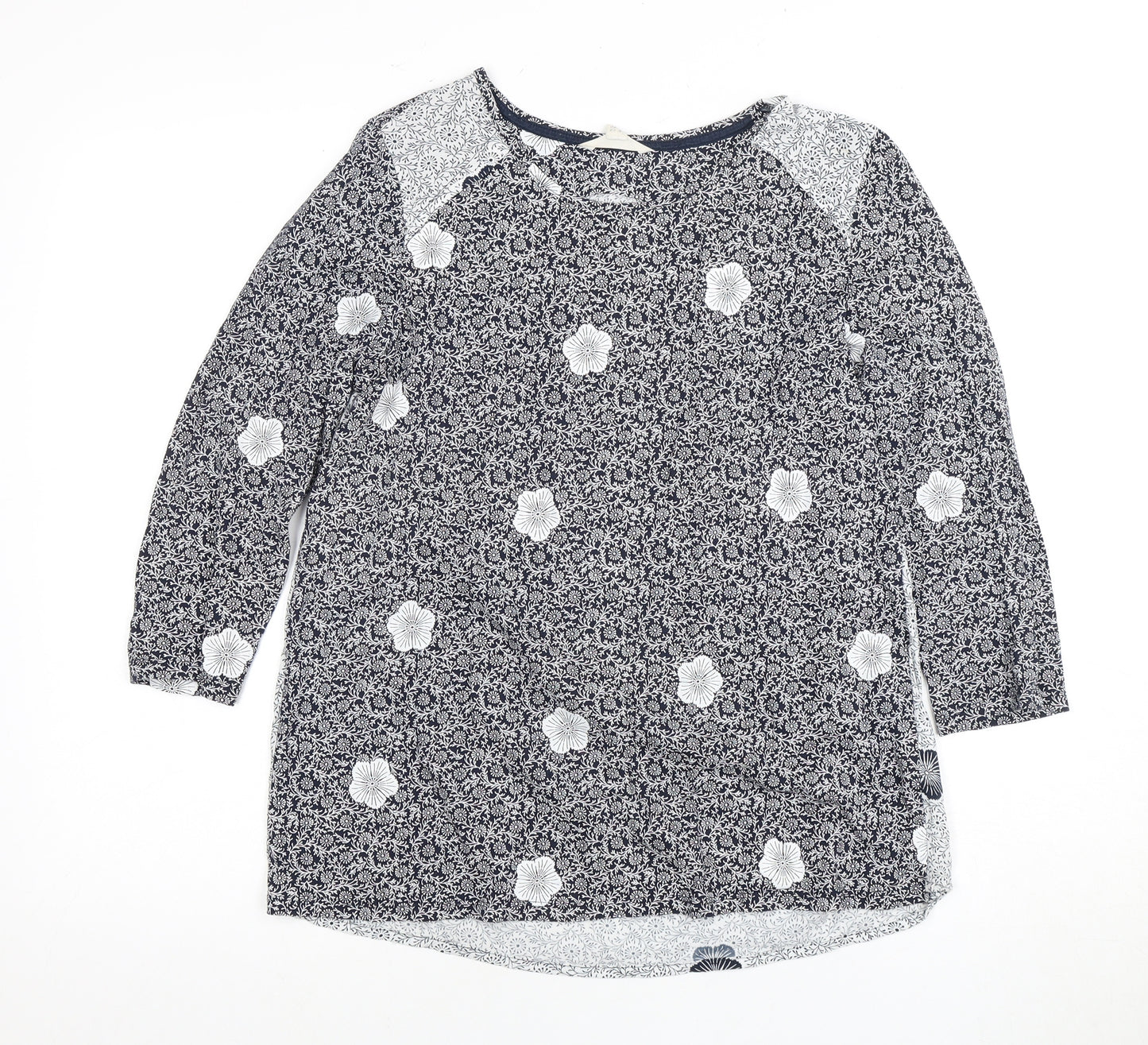 White Stuff Women's Multicolour Floral Top Size 12