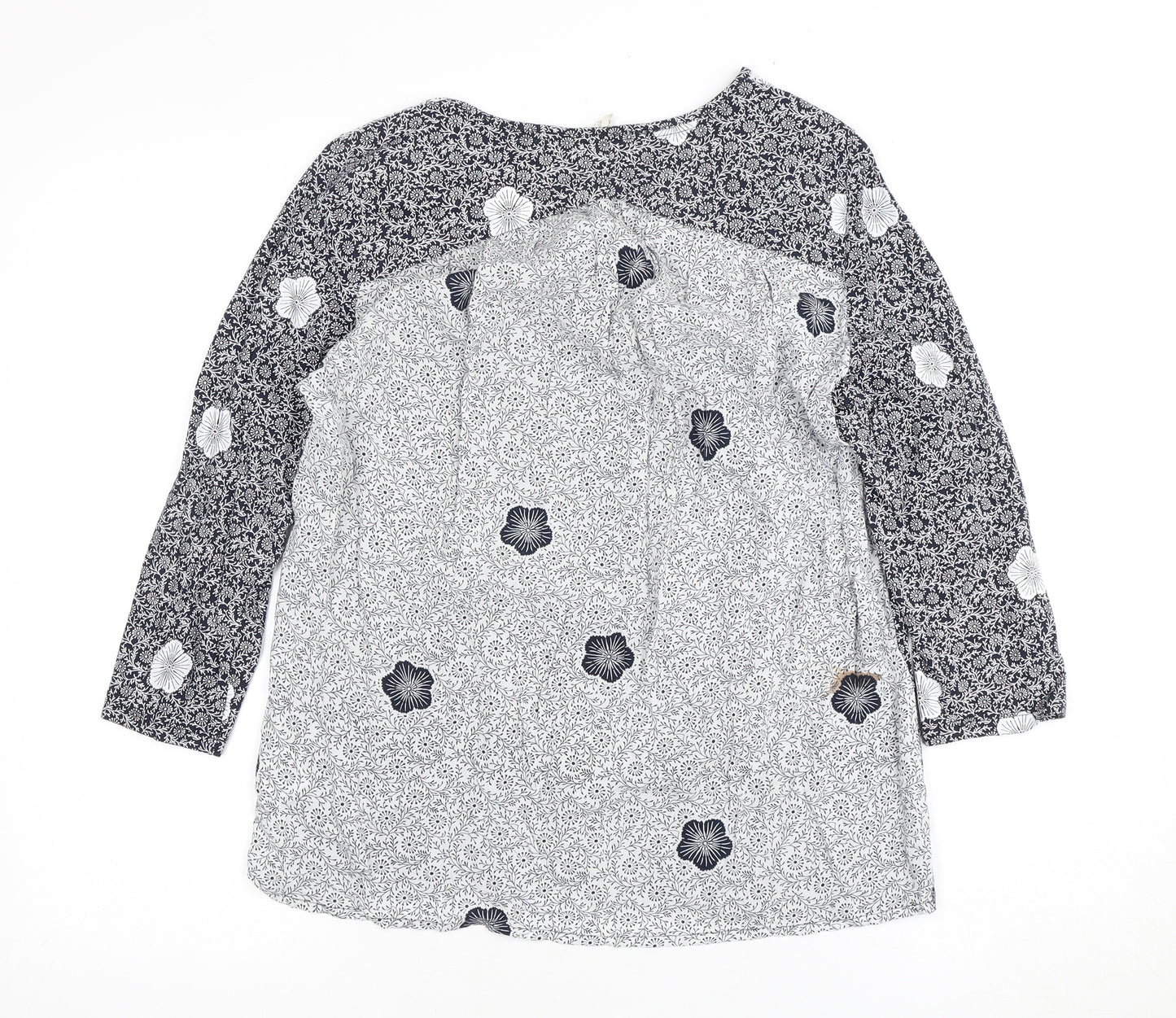 White Stuff Women's Multicolour Floral Top Size 12