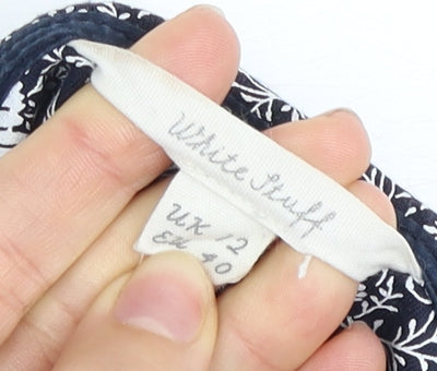 White Stuff Women's Multicolour Floral Top Size 12