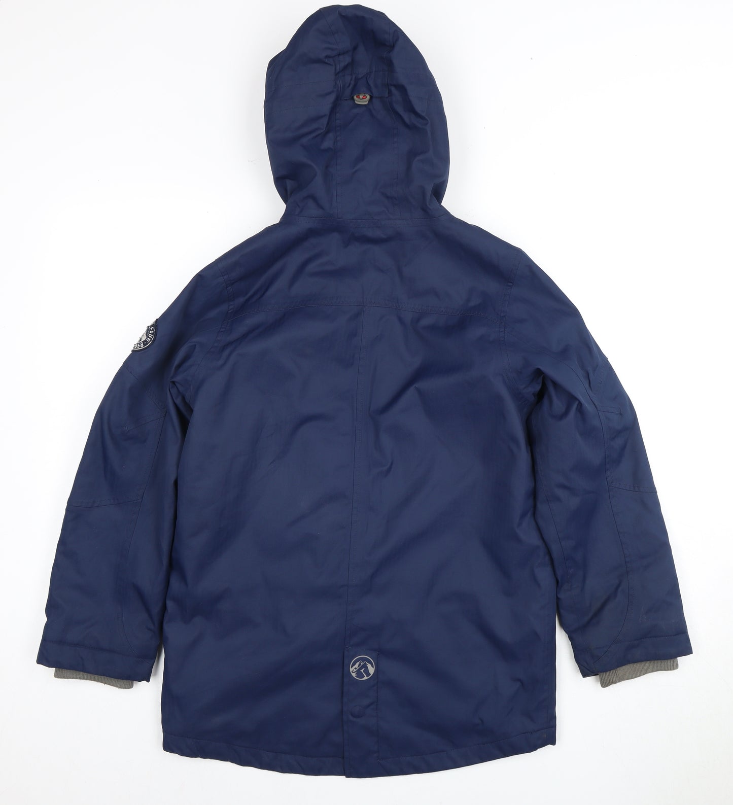TOG24 Blue Boys' Parka Jacket 9-10 Years Insulated