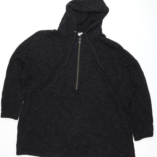 Seasalt Cornwall Women's Black Hoodie UK Size 24