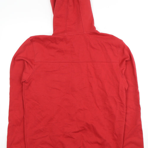 Next Men's Red Full Zip Hoodie M Hooded Knit
