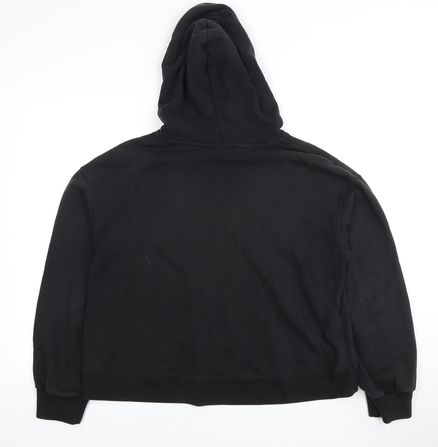 Uniqlo Black Pullover Hoodie - S, Unisex Adults