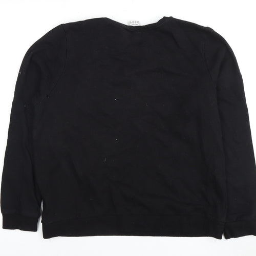 Disney Women’s Black Graphic Sweatshirt Size 16