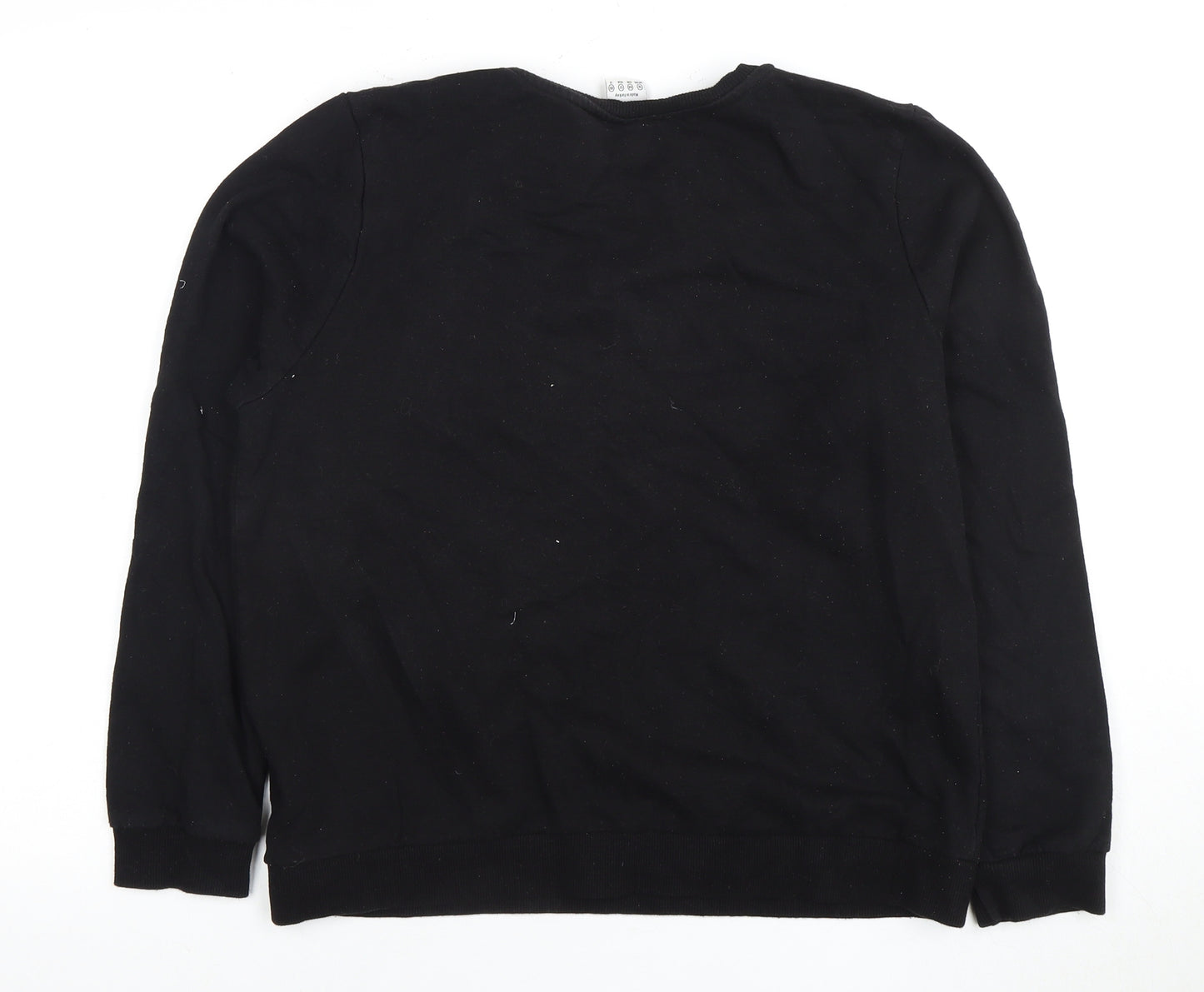 Disney Women’s Black Graphic Sweatshirt Size 16