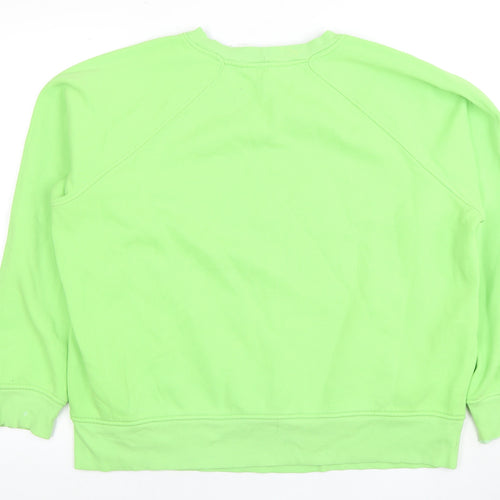 Marks and Spencer Women's Green Sweatshirt Size 16