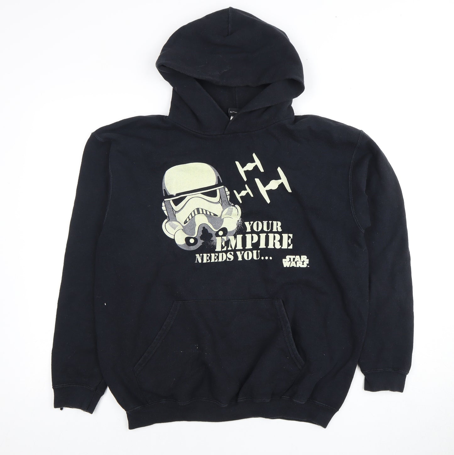 Star Wars Boys Black Pullover Hoodie 14-16 Years