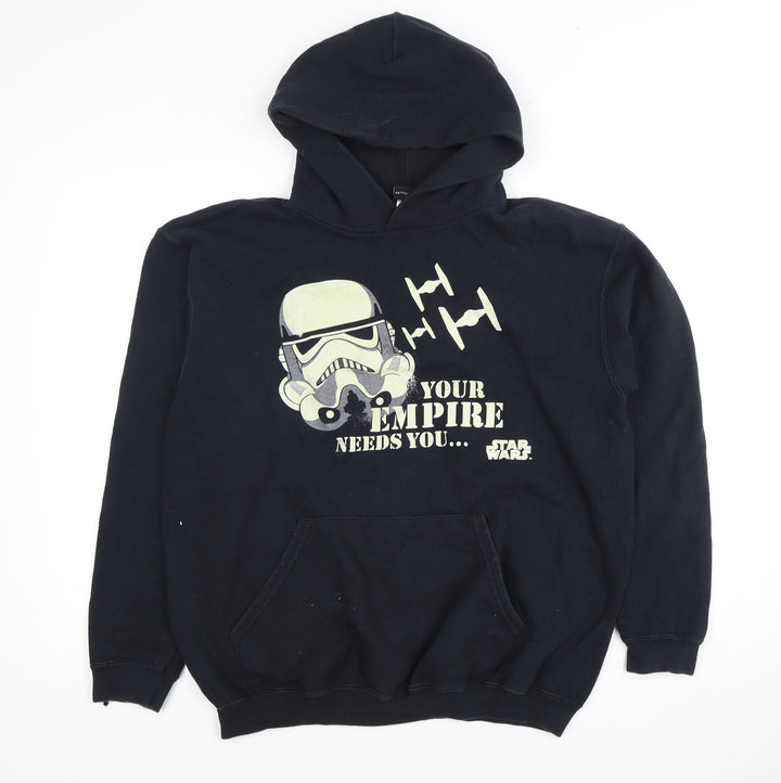 Star Wars Boys Black Pullover Hoodie 14-16 Years
