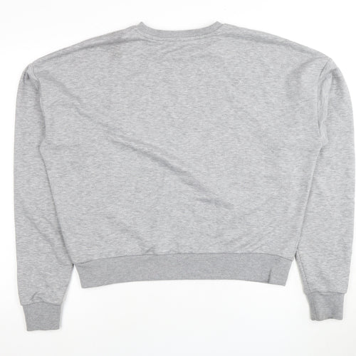 Topshop Women's Grey Pullover Sweatshirt Size 8