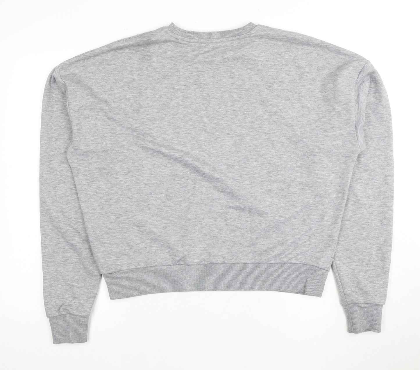 Topshop Women's Grey Pullover Sweatshirt Size 8