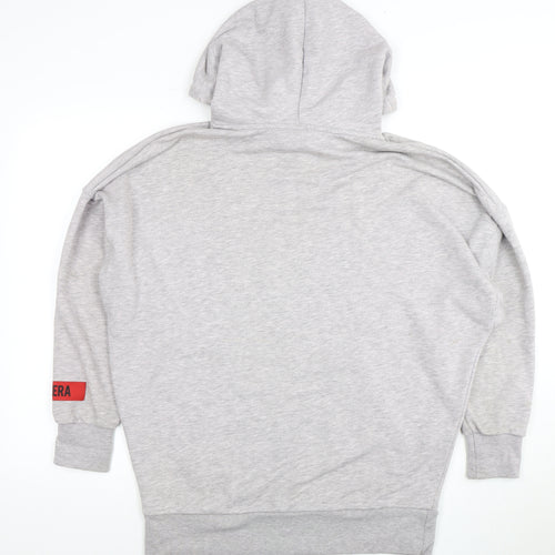 HERA Women's Grey Hoodie S - Cotton Blend Casual Style