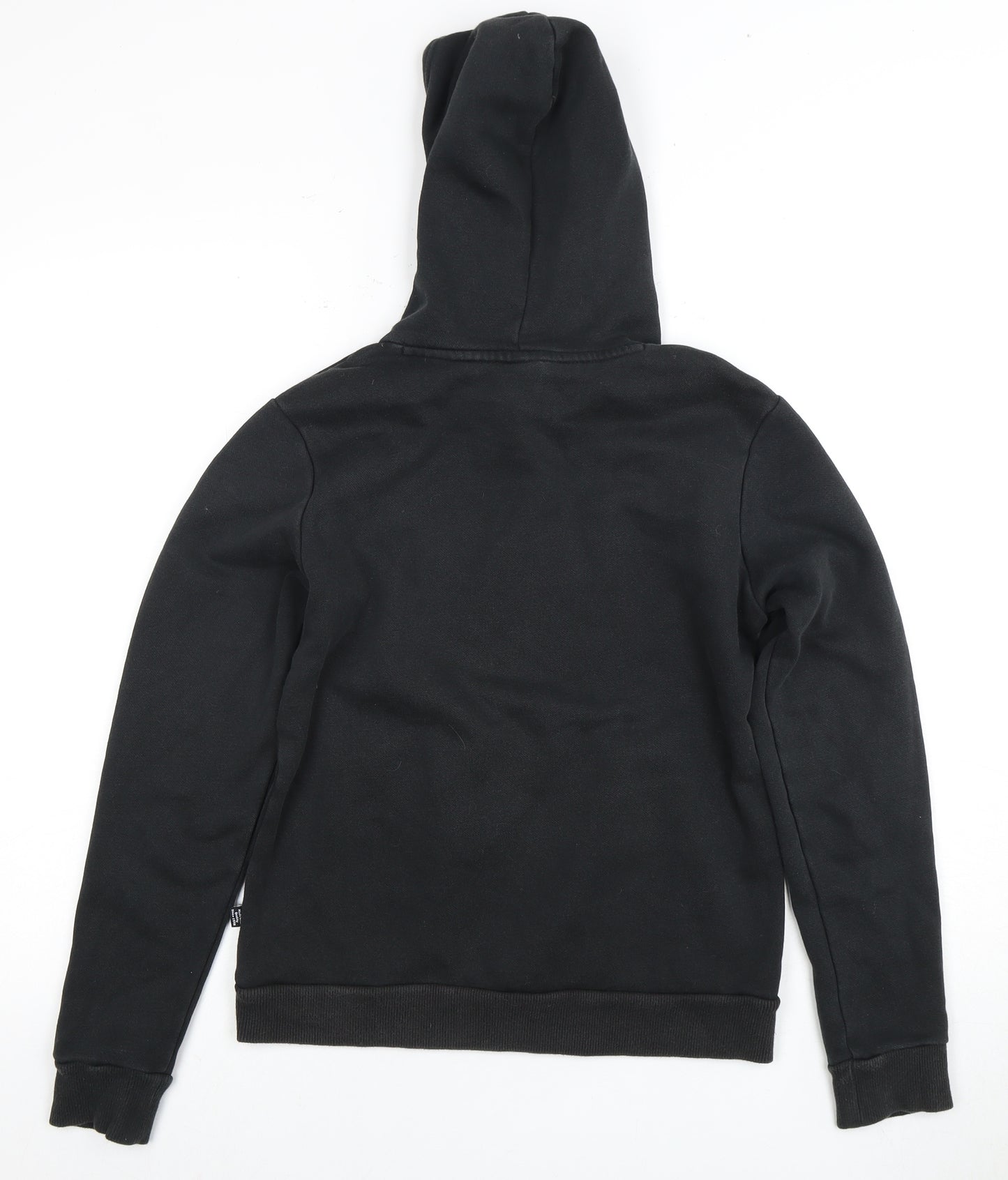 Puma Black Unisex Pullover Hoodie, Size 12, Casual Style