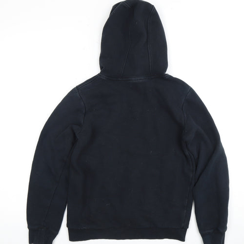 Adidas Boys Black Pullover Hoodie 11-12 Years