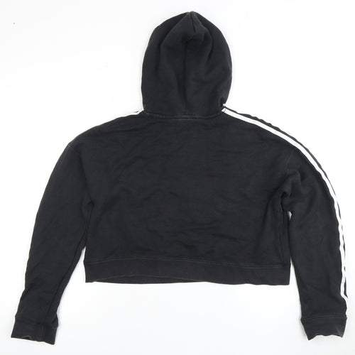 Adidas Women’s Black Hoodie, Size 8, Pullover