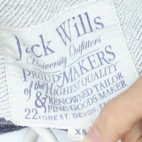 Jack Wills Men's Blue XS Full Zip Hoodie