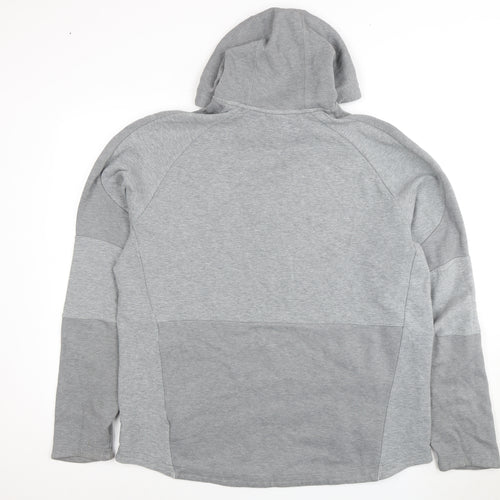 Puma Men's Grey 2XL Pullover Hoodie with Logo