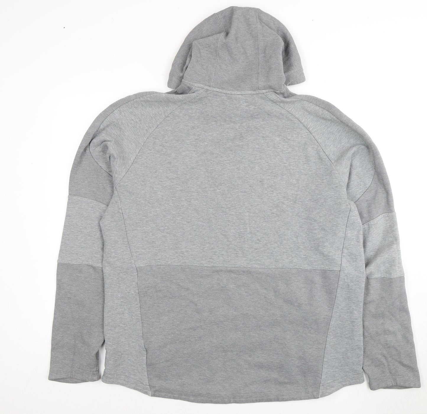 Puma Men's Grey 2XL Pullover Hoodie with Logo