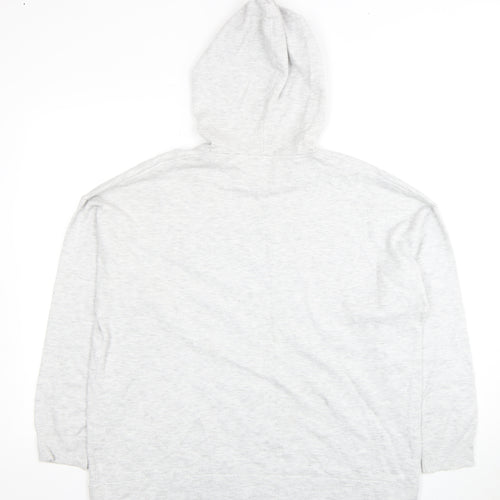 Oliver Bonas Women's Grey Hoodie, Size 18, Pullover