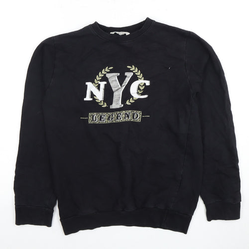 Urban Outlaws Boys Black Pullover Sweatshirt 13 Years