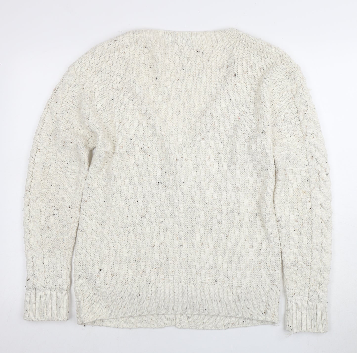 Apricot Women's Ivory Knit Cardigan Size M