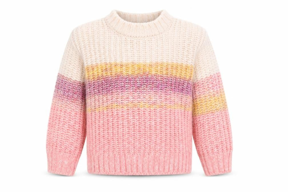 Front view of Marks & Spencer girls’ multicoloured jumper -, size 6