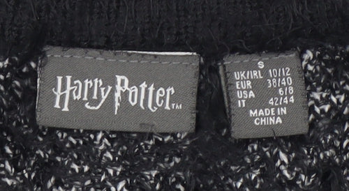 Harry Potter Women’s Black Pullover Jumper, S, Winter
