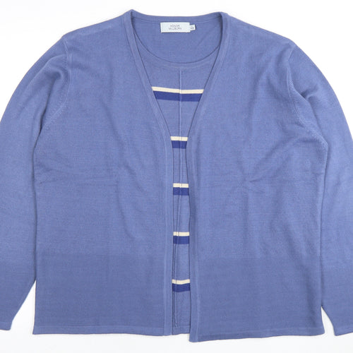 Honor Millburn Women's Blue Cardigan, Size L