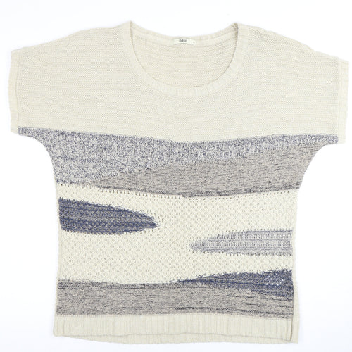 Oasis Women's Beige Pullover Jumper, Size M