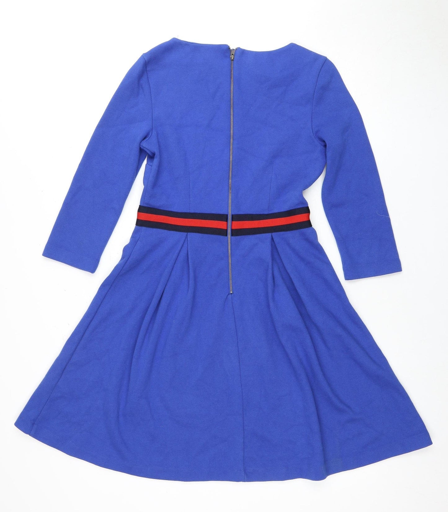 Monsoon Women's Blue Long Sleeve Dress Size 8