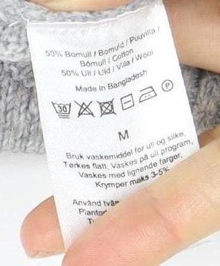 Dressmann Grey Wool Roll Neck Jumper M Unisex