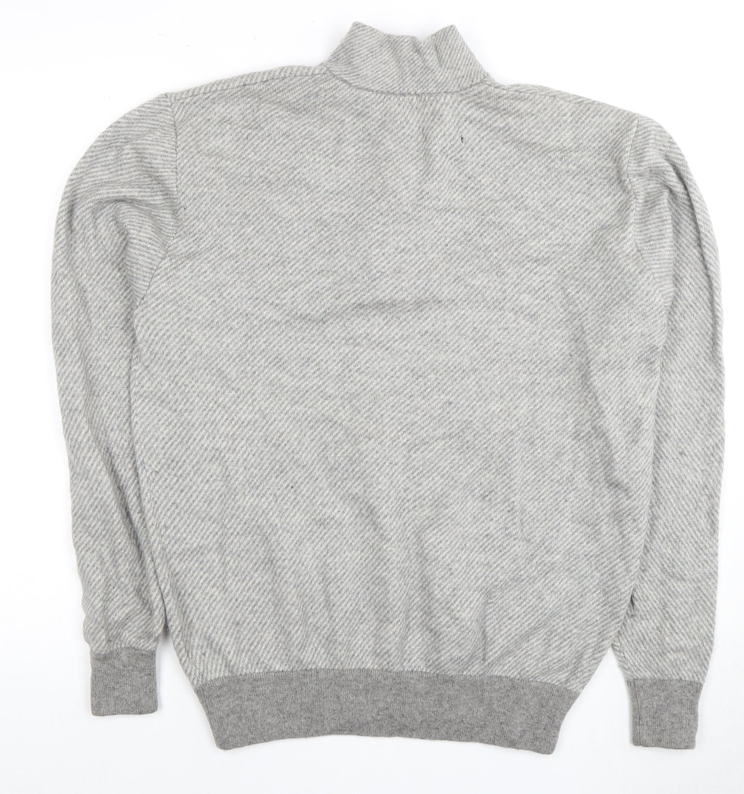 Hart Schaffner Marx XL Grey Full Zip Men's Jumper