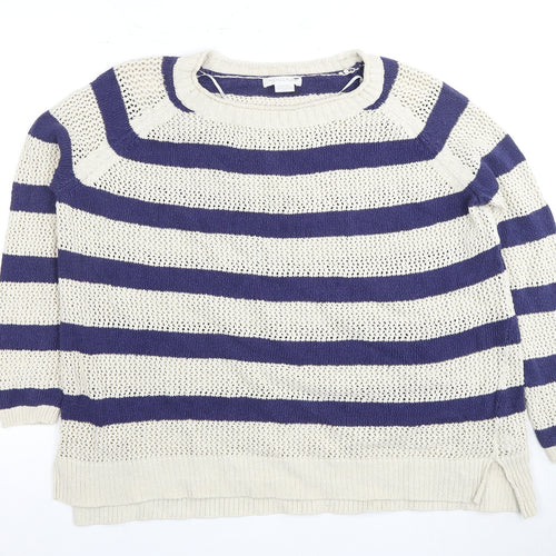 Mamas & Papas Women's Multicoloured Striped Pullover