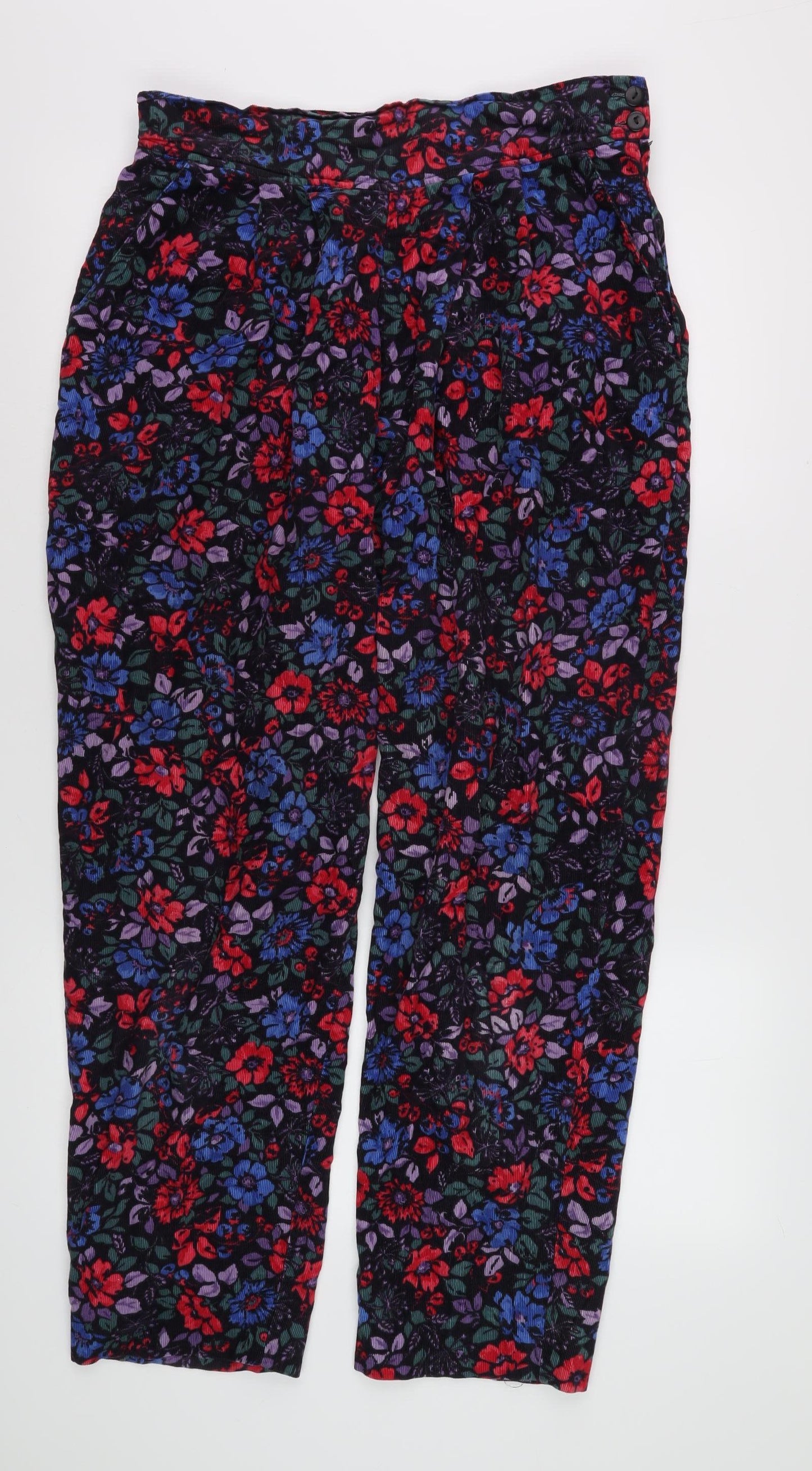 Laura Ashley Women's Multicoloured Floral Trousers