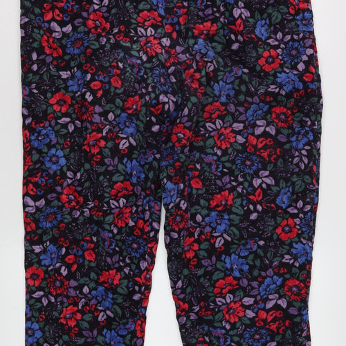 Laura Ashley Women's Multicoloured Floral Trousers
