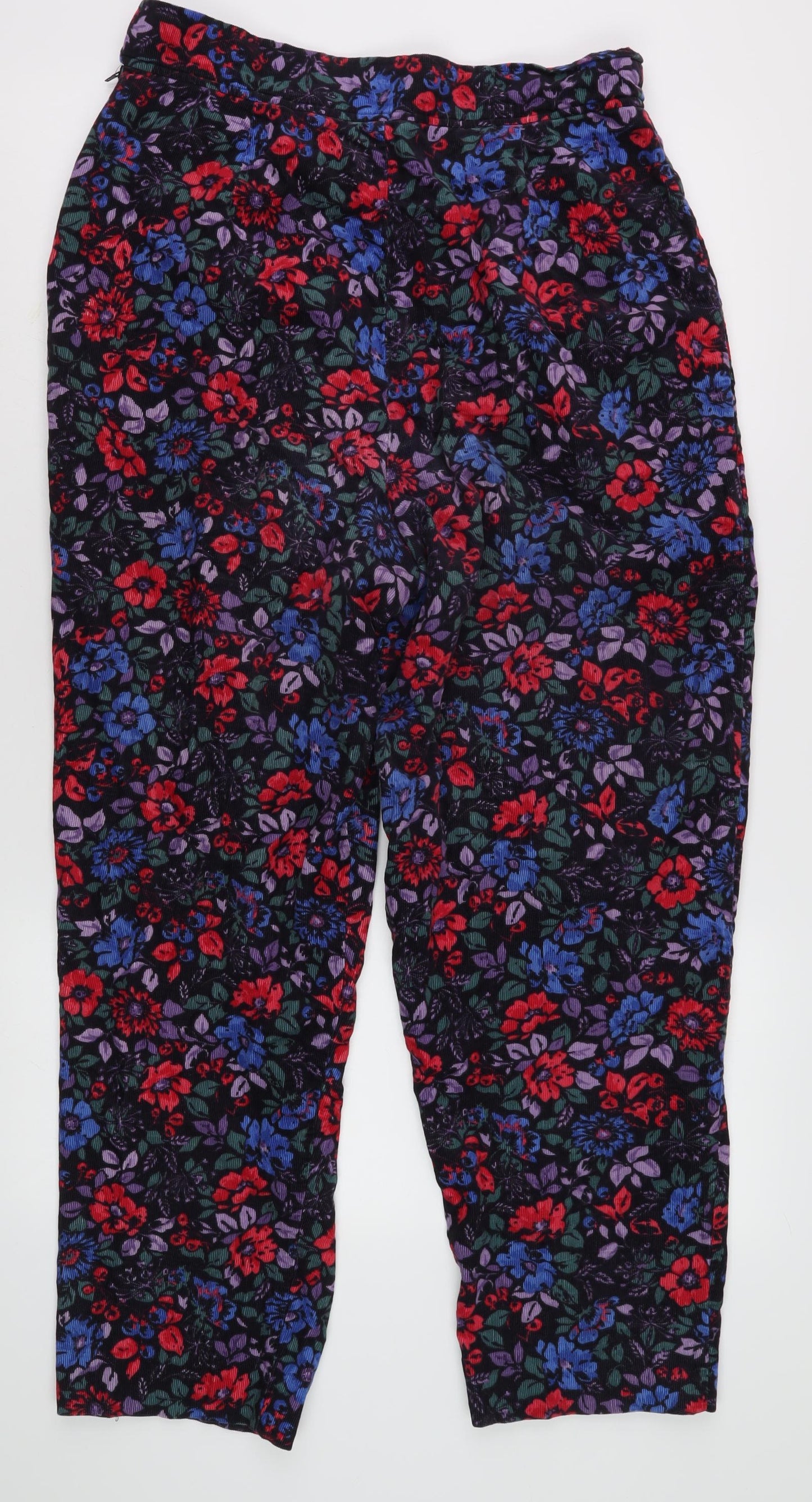 Laura Ashley Women's Multicoloured Floral Trousers