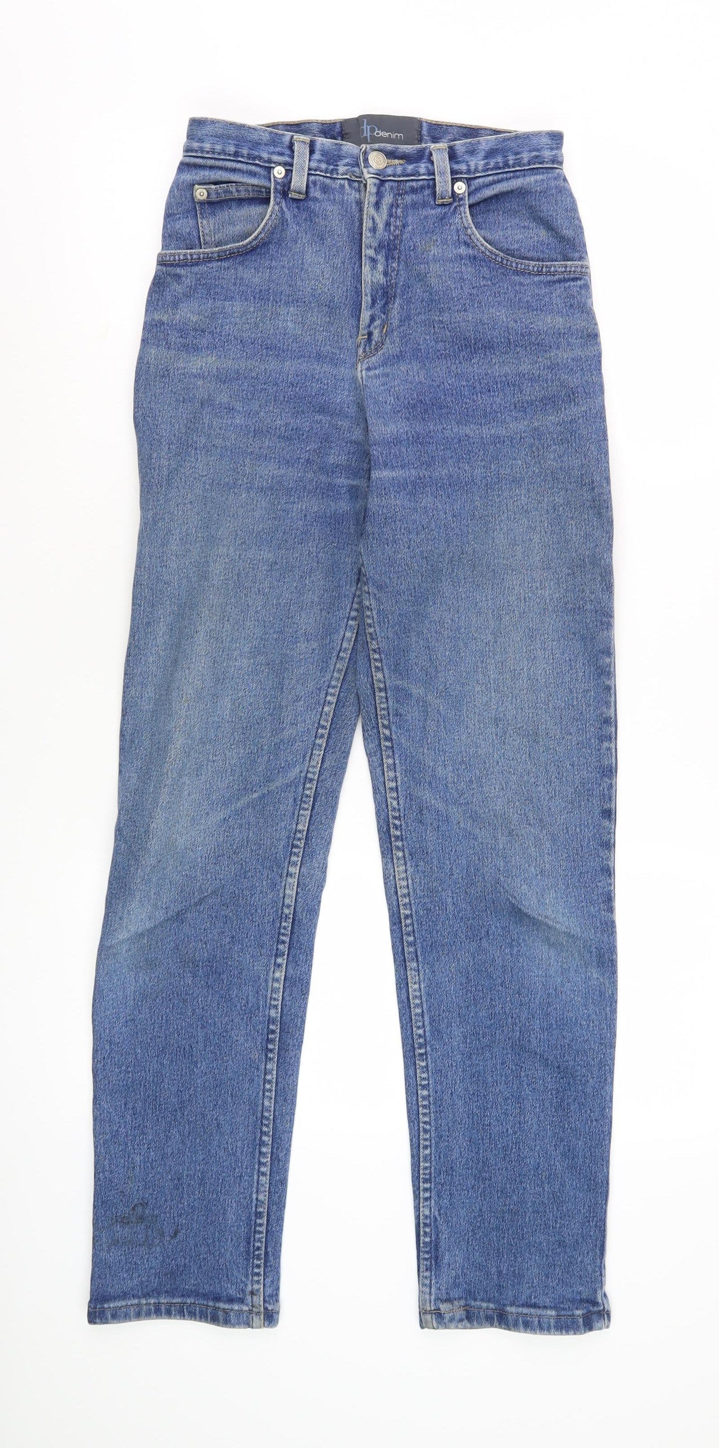 DPDenim Women's Blue Straight Classic Fit Jeans Size 10