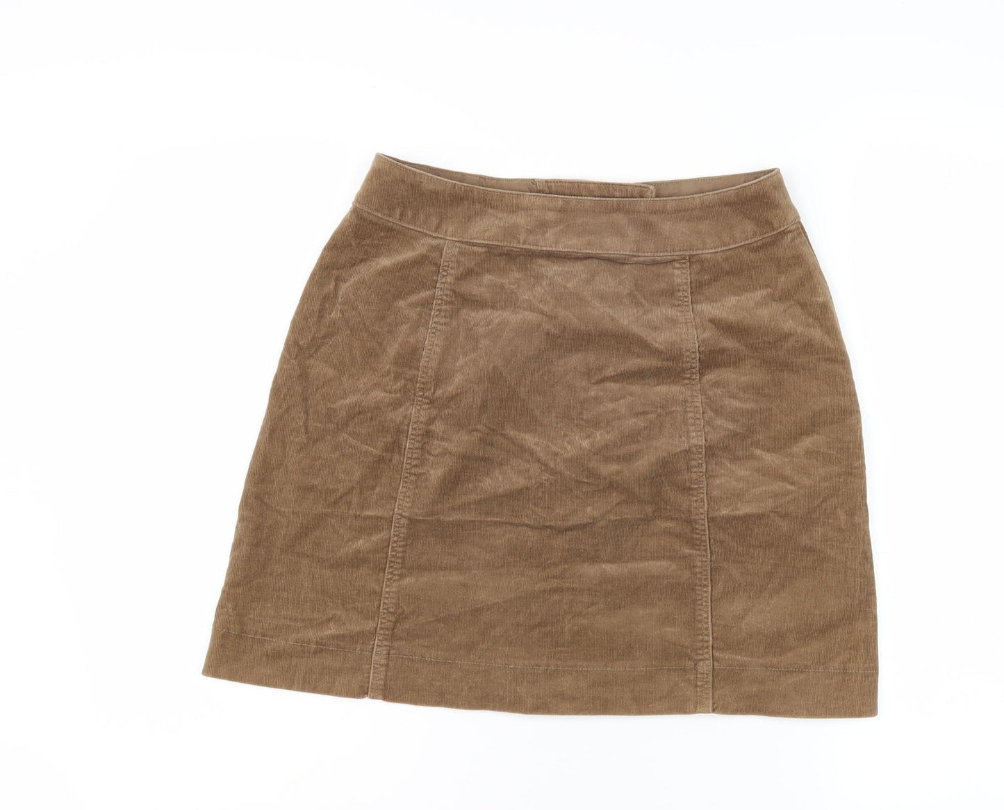 Uniqlo Women's Brown Cotton Pencil Skirt Size 4