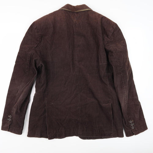 Max Men's Brown Corduroy Blazer Size XL