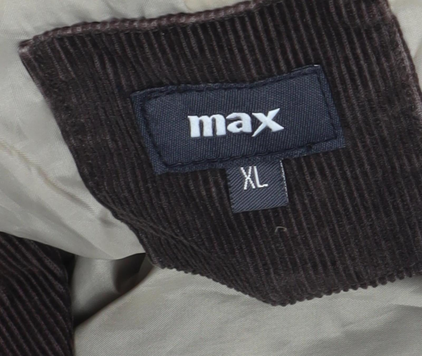 Max Men's Brown Corduroy Blazer Size XL