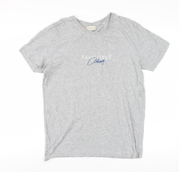 Suspicious Antwerp Grey Men's T-Shirt, Size M