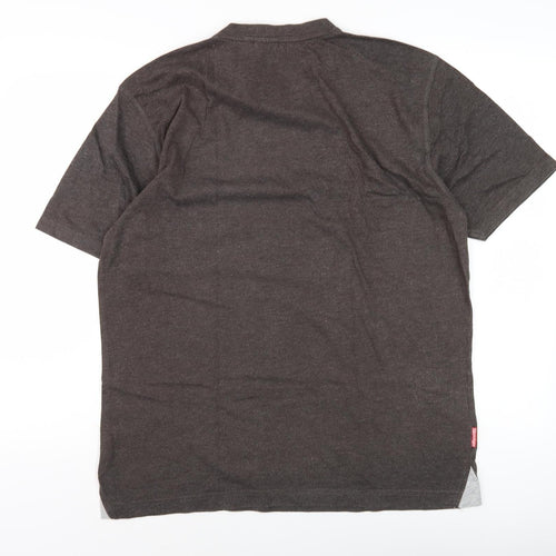 Slazenger Men's L Brown Short Sleeve T-Shirt