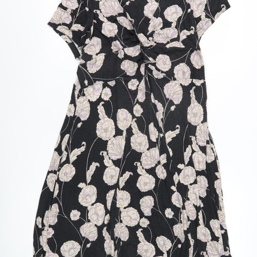 RJR John Rocha Black Floral Women’s Dress Size 20