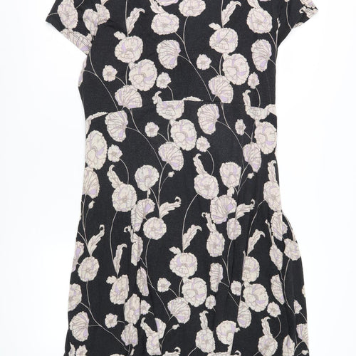 RJR John Rocha Black Floral Women’s Dress Size 20
