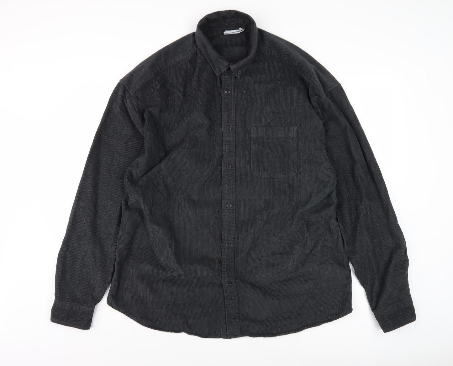 ASOS Men's Black Corduroy Shirt Size M