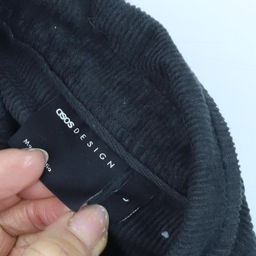 ASOS Men's Black Corduroy Shirt Size M