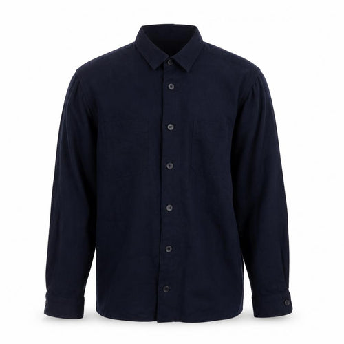 Jack & Jones Men's Blue Medium Casual Button-Up Shirt