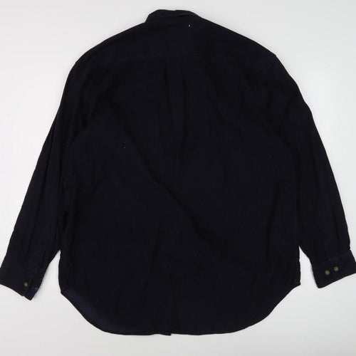 RedHead Men's Black Corduroy Button-Up Shirt XL